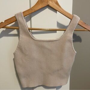 House of Harlow 1960 Knit Cropped Tank